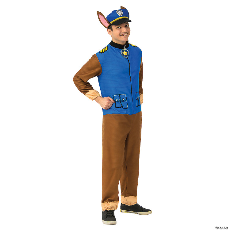 Adult Paw Patrol Chase Jumpsuit Costume
