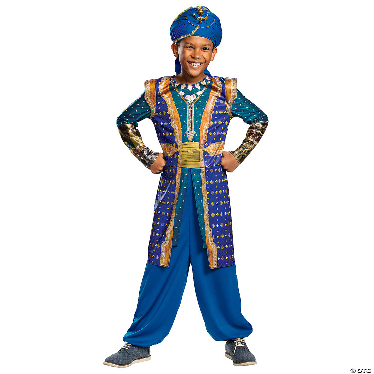 Genie Aladdin Classic Child Costume Med 7-8 