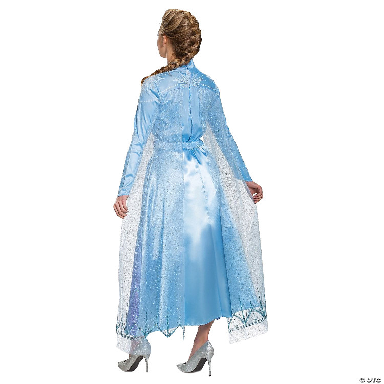  Womon Halloween Cosplay Frozen Elsa Princess Costume Stage  Costume blue/2XL : Clothing, Shoes & Jewelry
