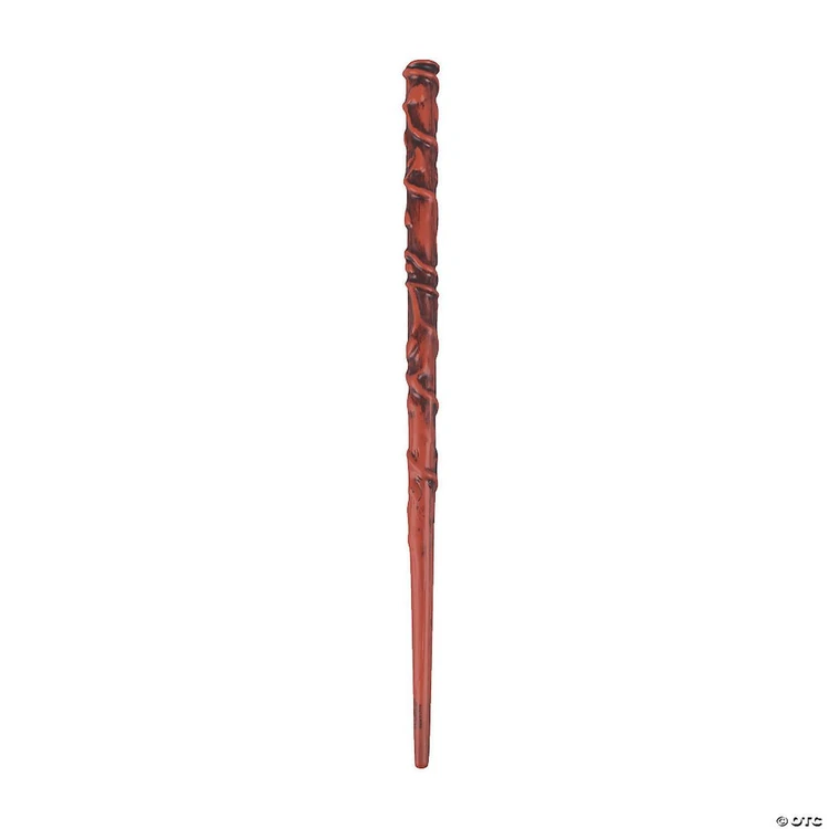 Disguise Harry Potter™ Hermione Granger Wand, a detailed replica of the famous wizard's wand from Harry Potter series with a twisted, wooden design and a brown finish.