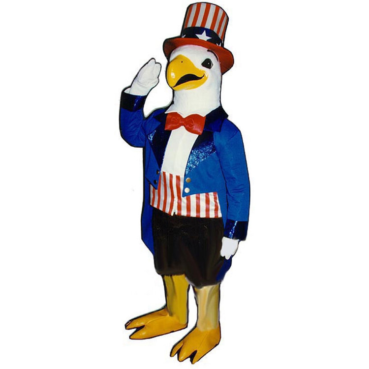 Uncle Sam Eagle Mascot Costume