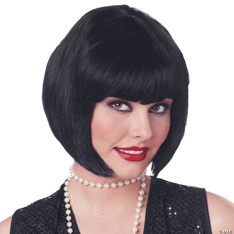 Flapper Wig - Black