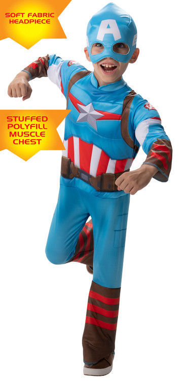 Child Costume Captain America