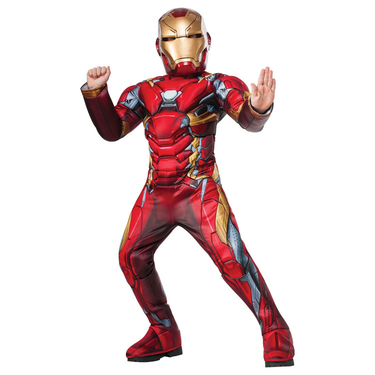 Iron Man Deluxe Child Civil War Costume - FantasyCostumes.com