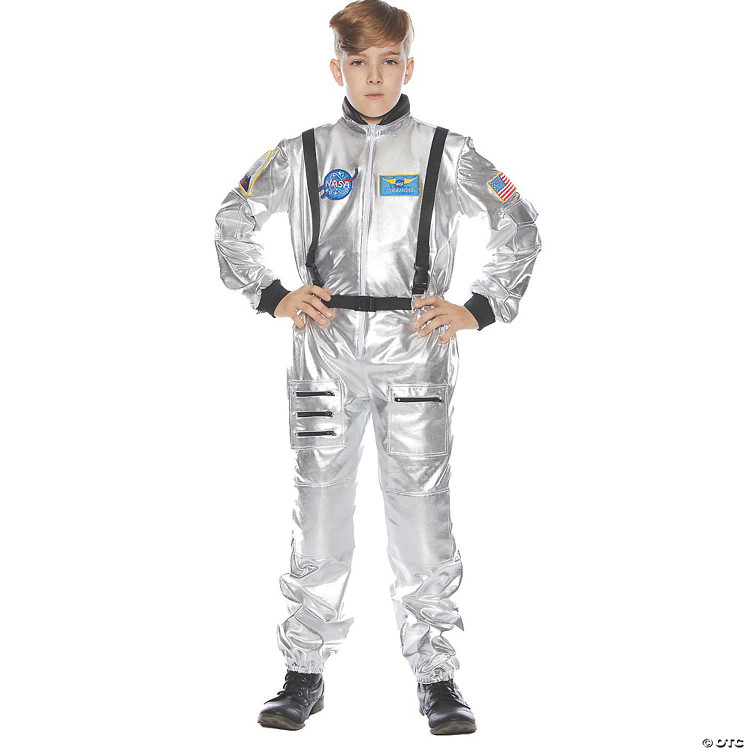 Astronaut Silver Child Halloween Costume