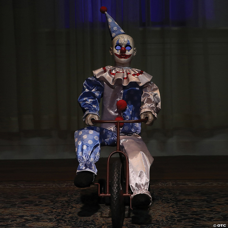 32 Tricycle Clown Doll 