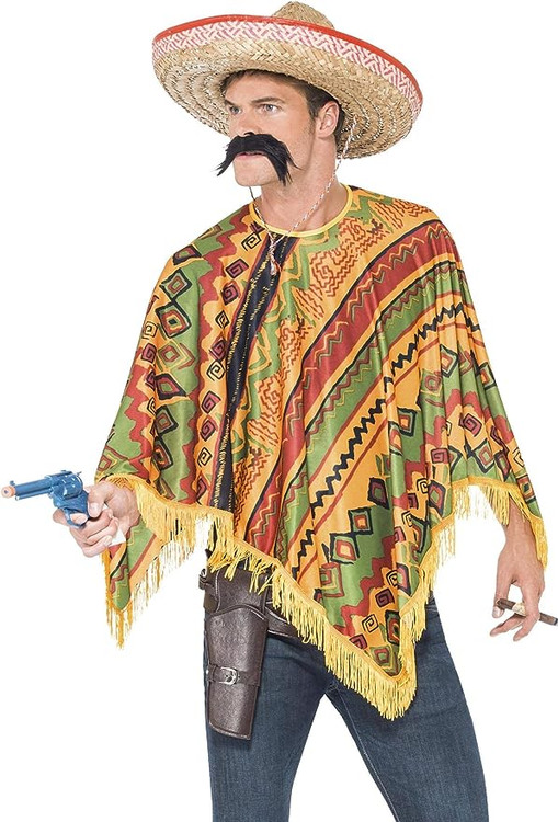 Poncho Instant Kit with Moustache