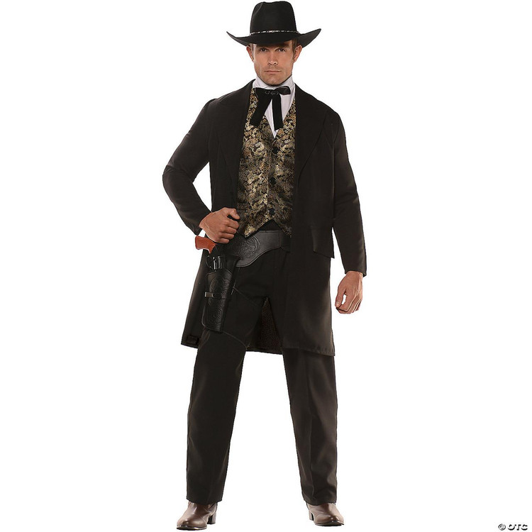 Underwraps The Gambler Western Costume - Adult  