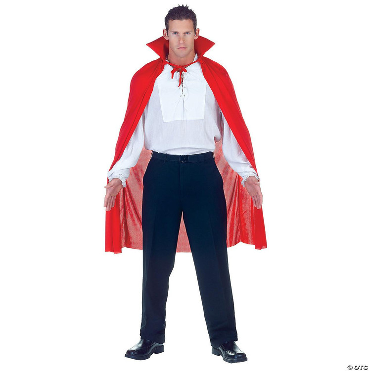 Underwraps  Dracula Cape Red -38" 
