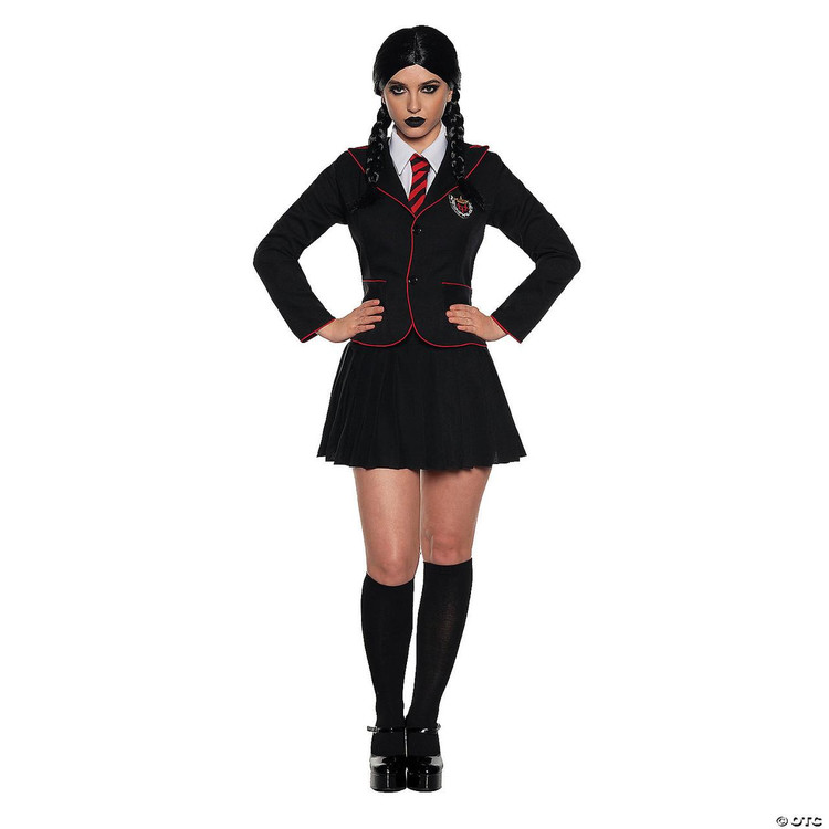 Underwraps Gothic Schoolgirl Costume - Adult   Underwraps Gothic Schoolgirl Costume - Adult
