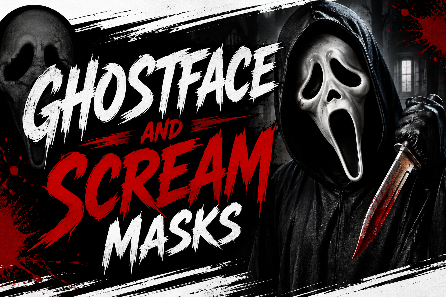 ghostface and scream masks