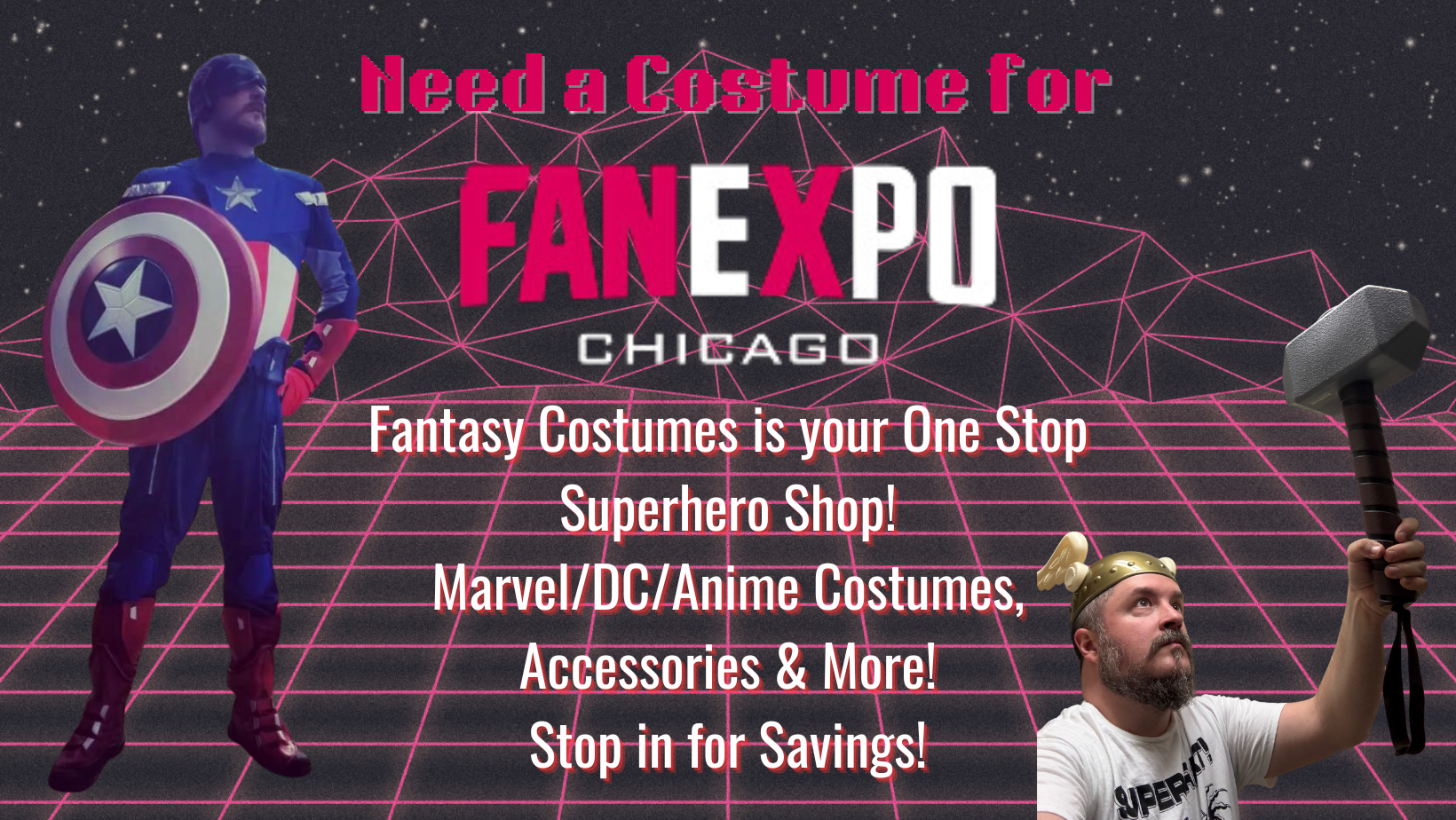 Star Wars Day Cosplay Costume Store Chicago image banner May the 4th Be With You