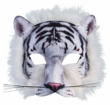Tiger Mask - White - FantasyCostumes.com
