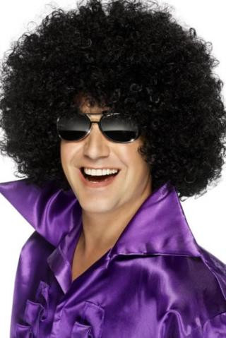 Black Afro Wig - Fantasy Costumes | Free Shipping display picture 2