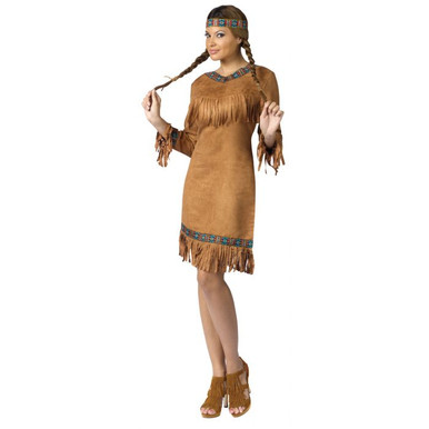 ladies native american fancy dress American Indian Woman's Costume