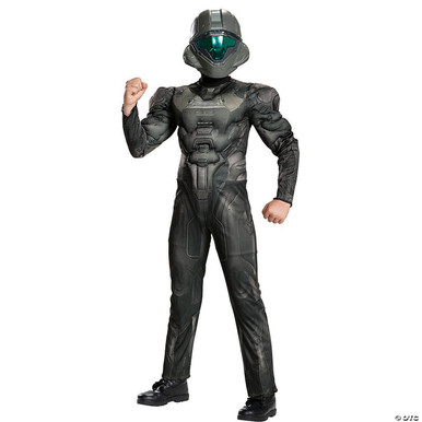 Halo Spartan Buck Classic Muscle Child Costume