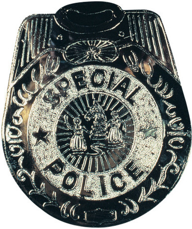 Lot De 2 Badges De Police – Insigne De Grade Militaire Doré – Jeu De Rôle Et Déguisement – Halloween, Carnaval, Fête Costumée – OYZOQ