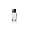 15 ml Clear Euro Bottle w/ KTE cap