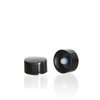 18-400 Black Phenolic Polycone Lined Continuous Thread Cap