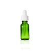 20 ml Emerald Green Euro Bottle with WCR Dropper
