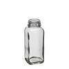 4 Ounce French Square Glass Bottle