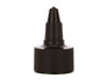 24-410 Black Polypropylene Twist Open/Close Cap 24-410 Black Polypropylene Twist Open/Close Cap