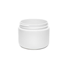 2 oz White Round Base Double Wall Jar 58-400