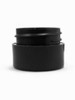.25 oz Black Straight Base Double Wall Jar 33-400