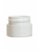.25 oz White Straight Base Double Wall Jar 33-400