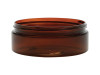 4 Oz Amber Plastic Straight Sided Jar 89-400