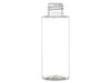 Clear Plastic Cylinder Bottle