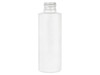 4 oz White HDPE Cylinder Bottle
