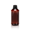 4 oz Amber PET Modern Round Bottle, 24-400