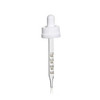 White Graduated Child Resistant Dropper Assembly - 20-400 x 89 mm