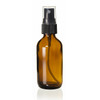 2 Ounce Amber Boston Round Glass Bottle
