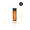 1 Dram Amber Glass Vial with KPC Cap 1 Dram Amber Glass Vial with KPC Cap