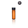 1 Dram Amber Glass Vial with KTEF Cap 1 Dram Amber Glass Vial with KTEF Cap