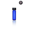 1 Dram Cobalt Blue Glass Vial with KTEF Cap 1 Dram Cobalt Blue Glass Vial with KTEF Cap