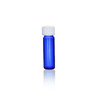 1 Dram Cobalt Blue Glass Vial with Standard White Cap 1 Dram Cobalt Blue Glass Vial with Standard White Cap