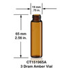 3 Dram Amber Glass Vial 3 Dram Amber Glass Vial