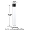 25 ml Threaded Glass Test Tube