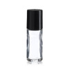 1 Ounce clear glass Roll-on Bottle