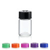 8 ml Clear Wide Mouth Glass Vial with Cap