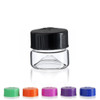 2.7 ml Clear Wide Mouth Glass Vial - 27 x 23 mm | 72 Pack
