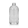16 Ounce Clear Glass Boston Round Bottle