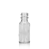 1/2 Ounce Clear Boston Round Bottle