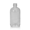 8 oz Clear Glass Boston Round Bottle, 28-400
