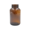 250 cc Amber Glass Wide Mouth Packer Bottle