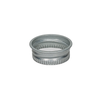 22-400 Silver Aluminum Continuous Thread Cap