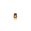 1/3 Dram Amber Glass Vial